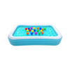 Gasky Inflatable Swimming Pool Full-Sized Blow up Water Pool 120''*72''*22'' for Baby Kids Adults Family Outdoor Backyard Summer Water Party