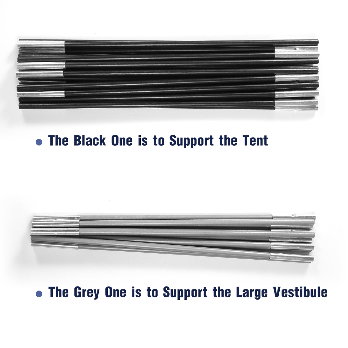 3/4 Person Camping Tent with Extra Large Vestibule, 2 Large Ventilated Windows, 2000mm Waterproof Family Tent for Outdoor Camping & Hiking