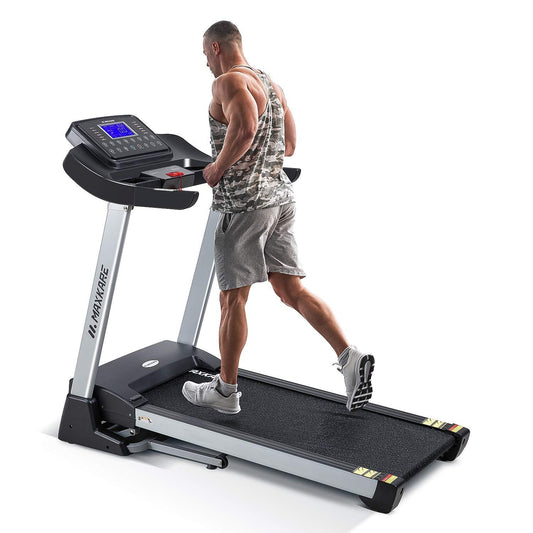 3HP Folding Treadmill with 15% Auto Incline,10 MHP Electric Treadmill Running Machine with 15 Preset LCD Display, Heart Rate for Home Use, 300 LBS Weight Capacity