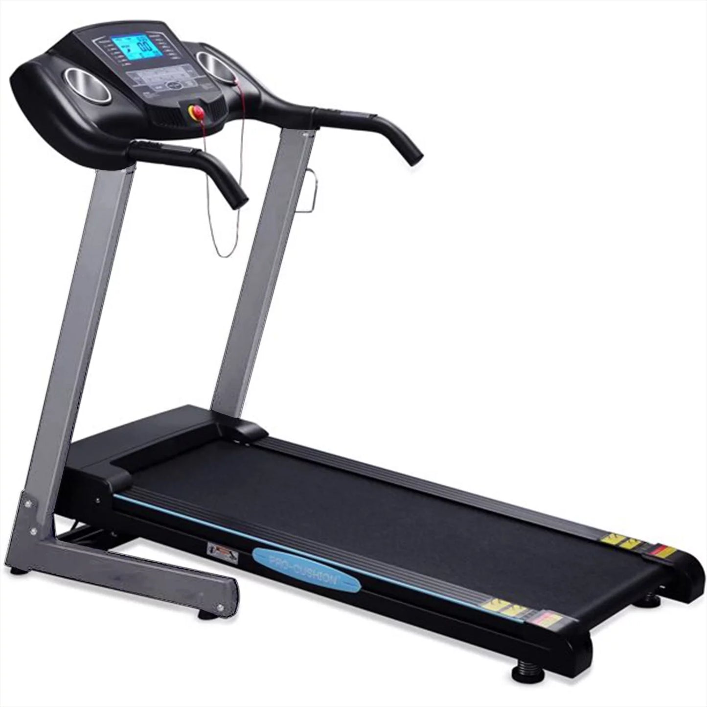 17'' Folding Treadmill with 12-Level Auto Incline & 2.5 HP for Running & Jogging & Walking for Home Use