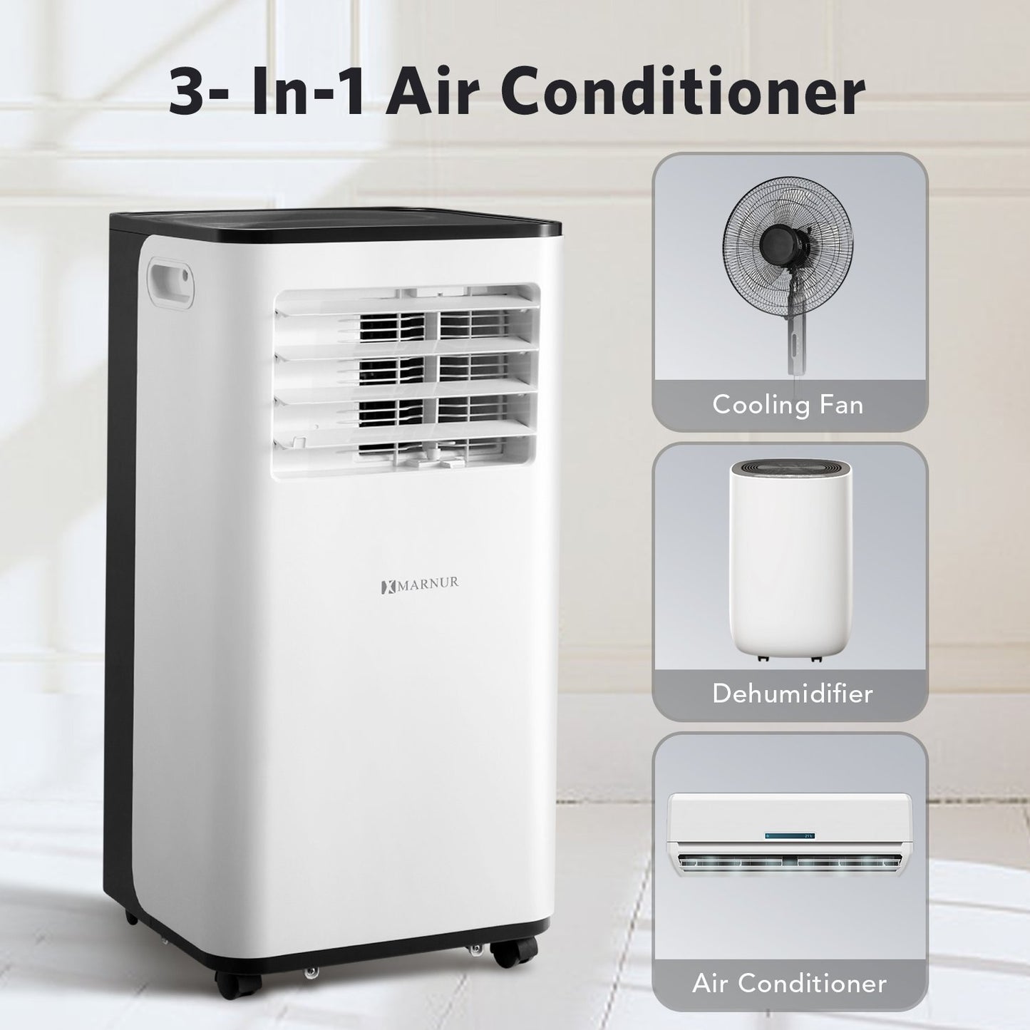 8000 BTU Portable Air Conditioner - NAIPO