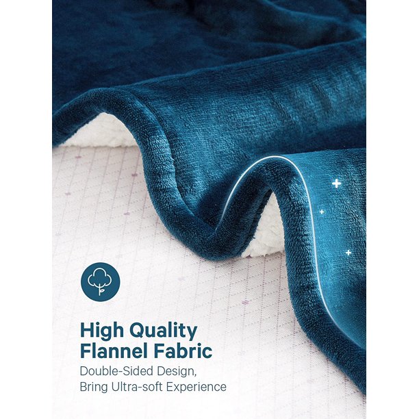 Electric Throw Blanket with 10 Hours Auto-Off & 4 Heat Settings, Fast Heating & Machine Washable, Reversible Blanket for Full Body Home Office Use, 62'' x 84'' Green
