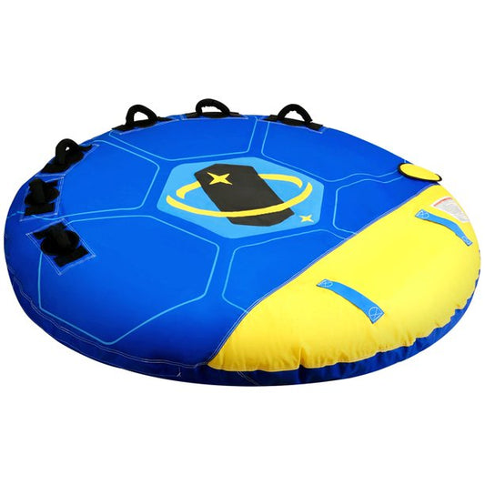 Towable Tubes for Boating 1-3 Person Inflatable Boat Tube with 70 inches for Youth Adult Have Fun in Oceans Lake, Blue