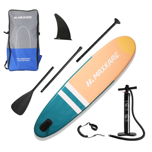 Inflatable Kids Stand up Paddle Board with Portable Paddleboard Storage Bag & Stability for Easier Use by Kids, Gift for Youth & Kids - Pink