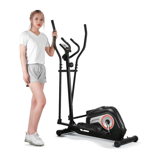 Maxkare Elliptical Exercise Machine Adjustable Magnetic Elliptical Cross Trainer for Home Gym Indoor Fitness Workout Use - NAIPO
