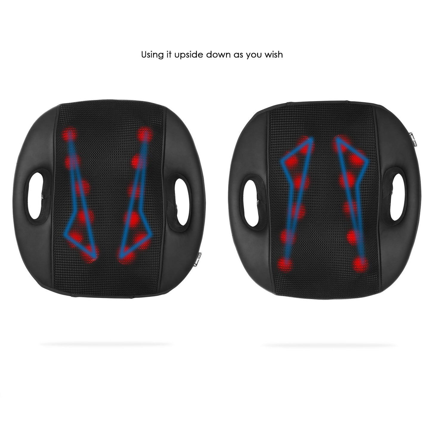 Naipo Back Massage Cushion with 3D Shiatsu Kneading and Heat - NAIPO