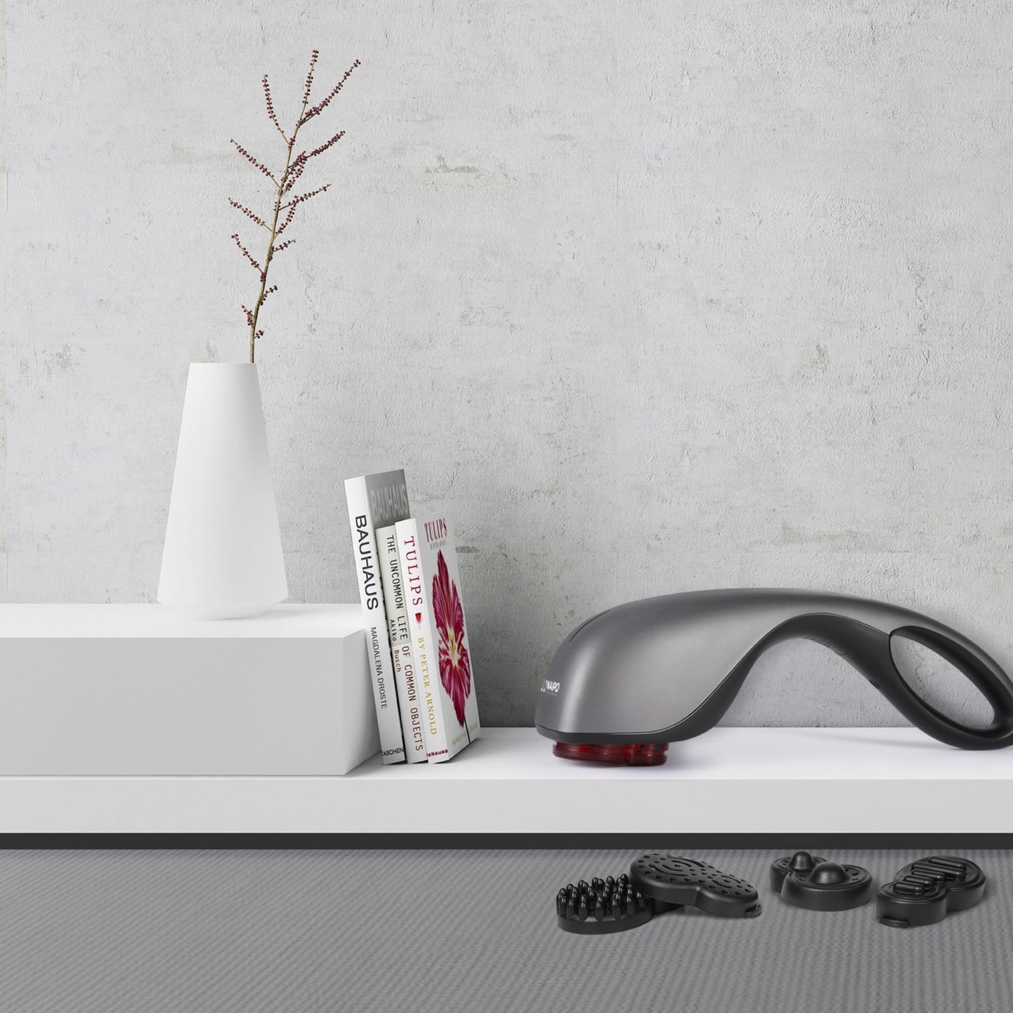 Naipo Handheld Massager with Heat and Replaceable Nodes - NAIPO