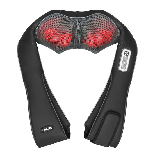 Naipo Rechargeable Neck and Shoulder Massager with Heat - NAIPO