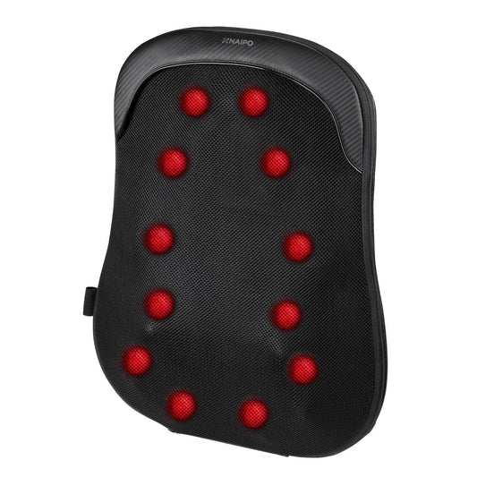 Naipo Shiatsu Back Massage Cushion with S-track and Thai Step - NAIPO