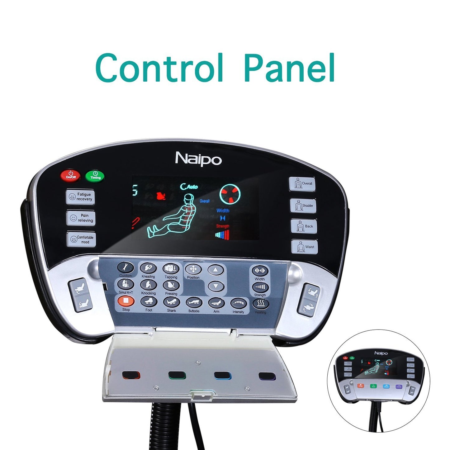 Naipo Shiatsu Massage Chair for Full Body Massage - NAIPO