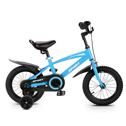 GASKY 14" Kids Bike for Boys Girls Ages 3-6 Years Child Bicycle with Removable Training Wheels Blue
