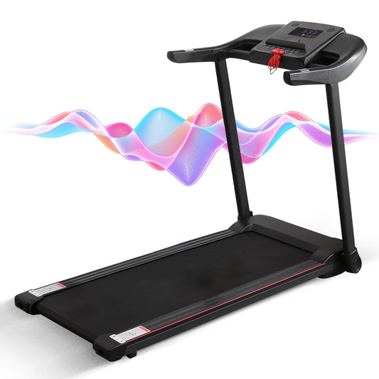 GASKY Treadmill Bluetooth Voice Control Treadmill 0.5-7.5 mph Speed Range Folding Treadmill Ideal for Home Office Fitness