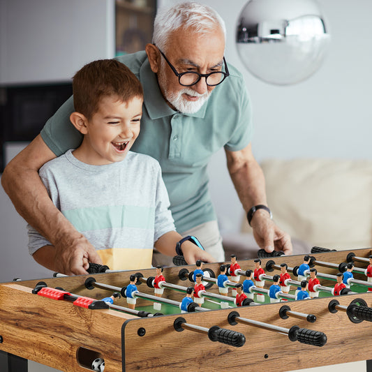 GASKY Foosball Table 48“ Competition Sized Game Room Table Christmas Gift for Familys Teenagers