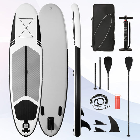 Maxkare 10Ft Inflatable Stand Up Paddle Board SUP for Youth Adult, 330lbs Weight Capacity