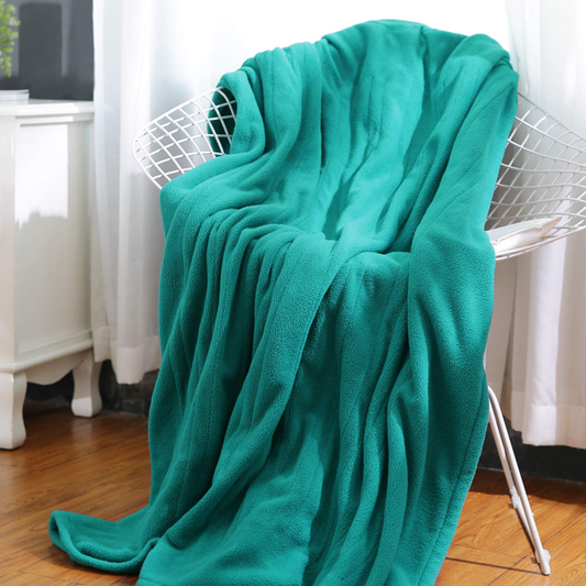 MaxKare Electric Blanket Heated Throw 50 x60 Lightweight Cozy Soft Fleece, 4 Temperature Settings Fast-Heating with 3 Hours Auto Off, Full Body Warming, Machine Washable, Home Office Use