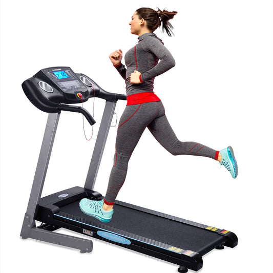 17'' Folding Treadmill with 12-Level Auto Incline & 2.5 HP for Running & Jogging & Walking for Home Use