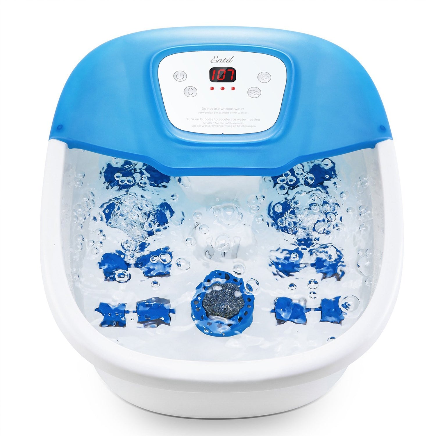 Foot Spa Bath Massager with Heat Bubbles Vibration, Heated Foot Bath Tub Gasky Foot Spa Bath Massager with Heat Bubbles Vibration, Heated Foot Bath Tub Gasky