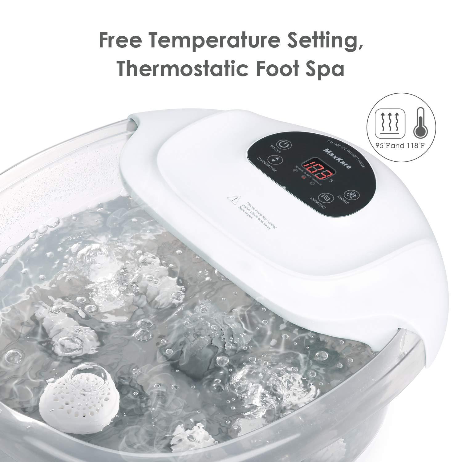 Foot Spa/Bath Soaker with Heat Bubbles Vibration Massager Gasky Foot Spa/Bath Soaker with Heat Bubbles Vibration Massager Gasky