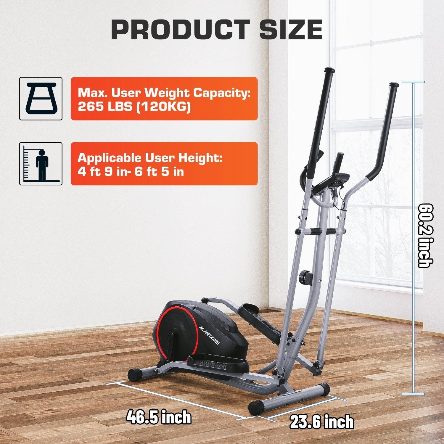 Maxkare discount elliptical machine