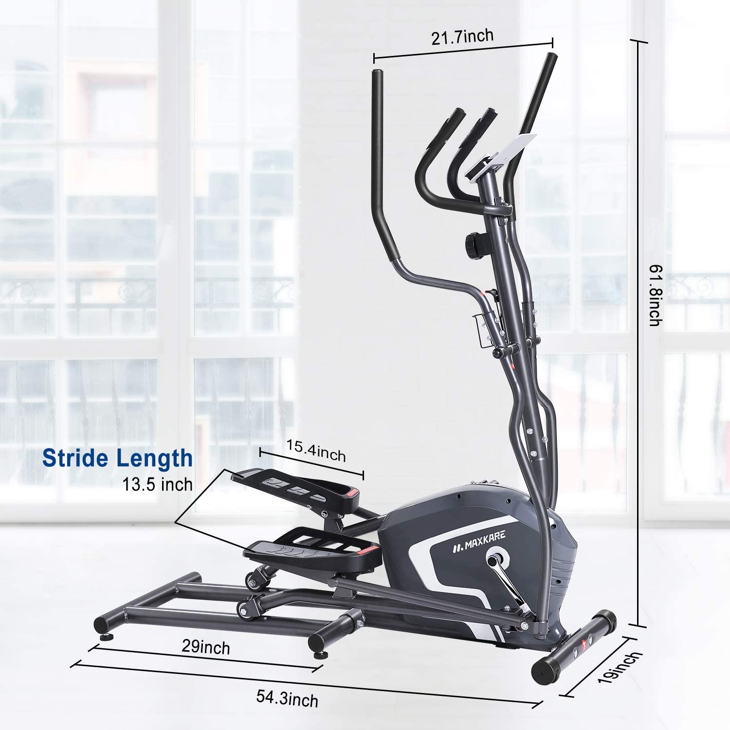 Maxkare magnetic elliptical online machine trainer