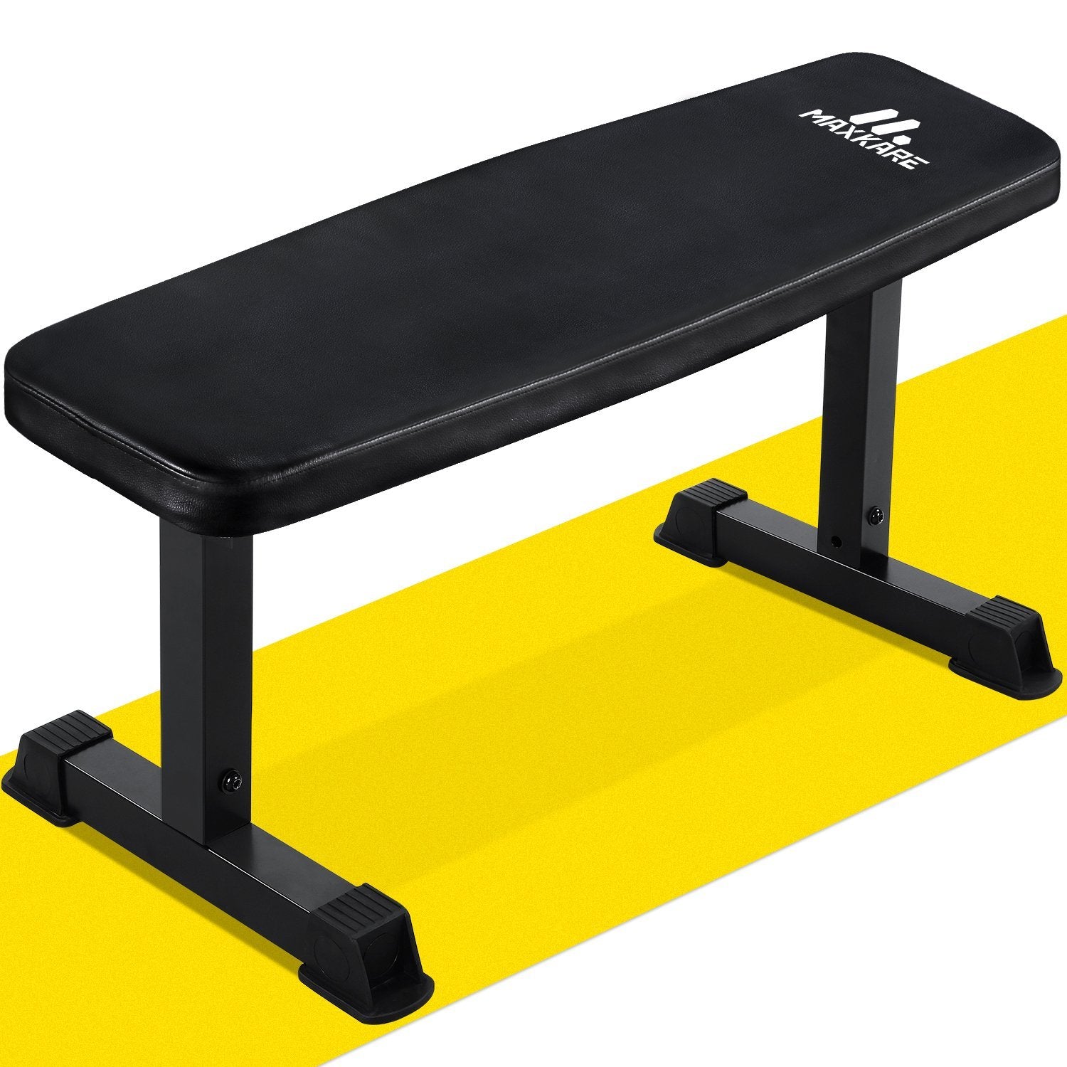 MaxKare Flat Weight Bench 500 LBS Capacity for Home Gym Strength ...