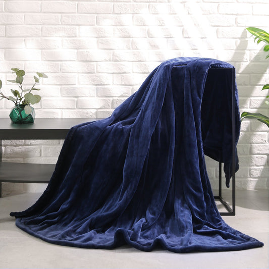 MaxKare Large Electric Heated Blanket Adjustable Timer 4 Heating Levels, Twin Size 62" x 84"in Heated Throw Blanket Auto-Off Feature Machine-Washable Fabrics Full Body Comfort - NAIPO