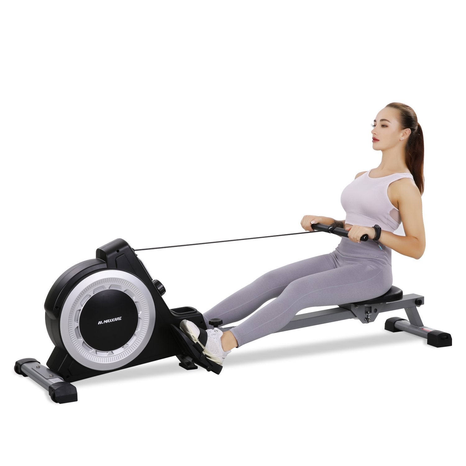 MaxKare Magnetic Rowing Machine Indoor Use - NAIPO