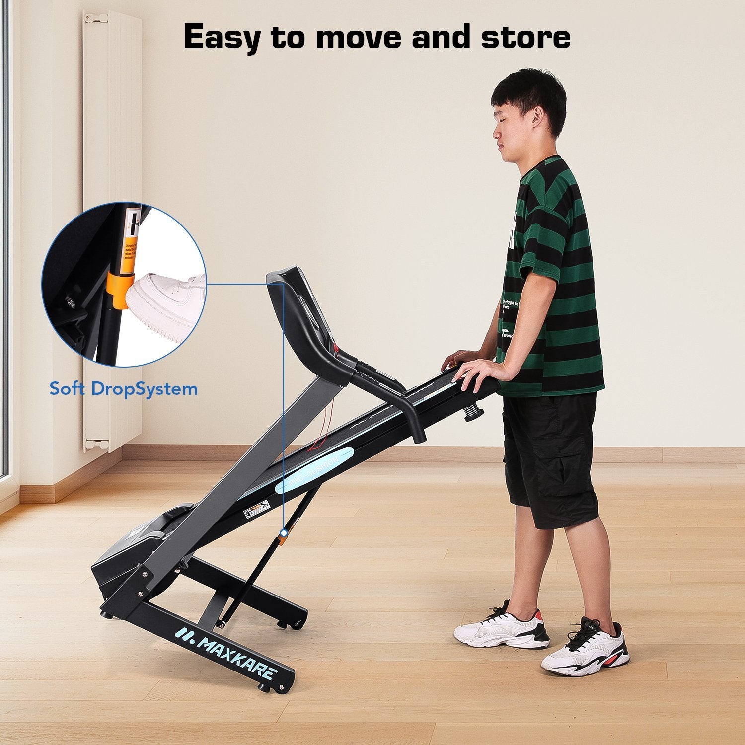 Maxkare best sale treadmill incline