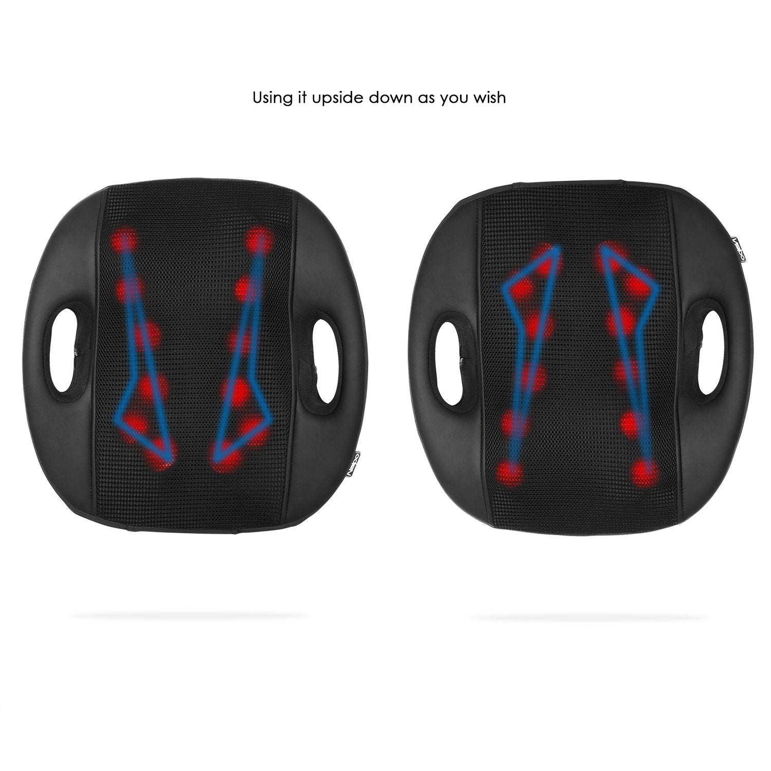 Naipo Back Massage Cushion with 3D Shiatsu Kneading and Heat - NAIPO