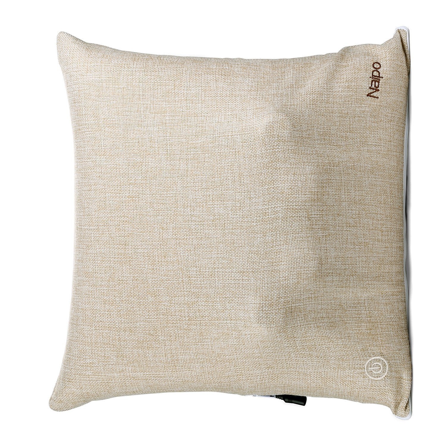 Naipo Cordless Back Massager Deep Shiatsu Massage Throw Pillow - NAIPO
