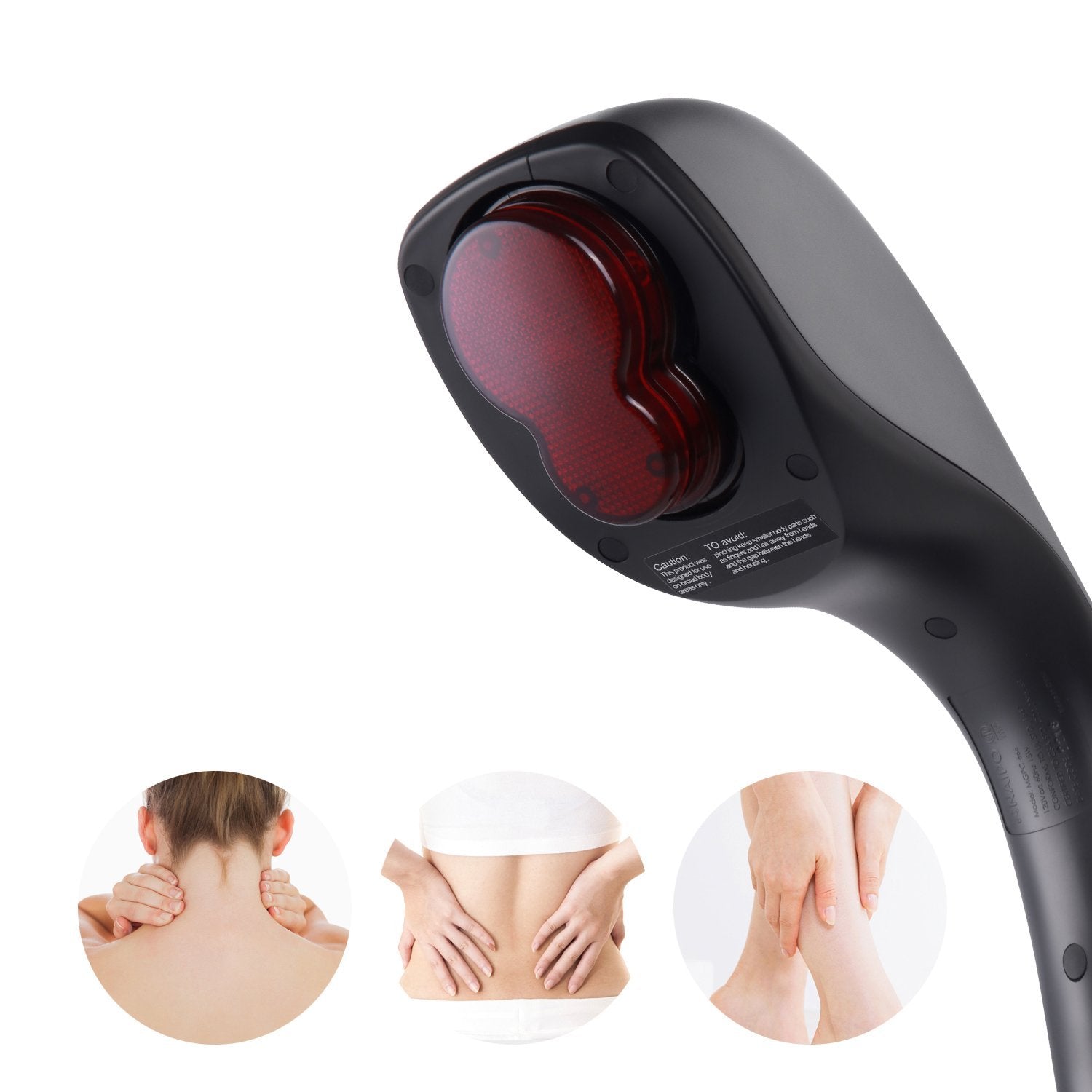 Naipo Handheld Massager with Heat and Replaceable Nodes - NAIPO